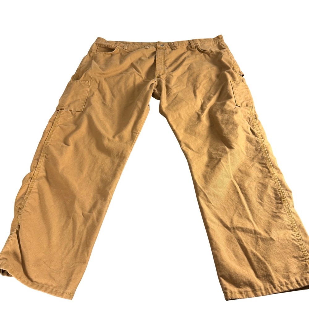 Bulwark FR Brown Flame Resistant Work Pants Men 50x31 CAT 2 NFPA 2112 PLJ8BDN